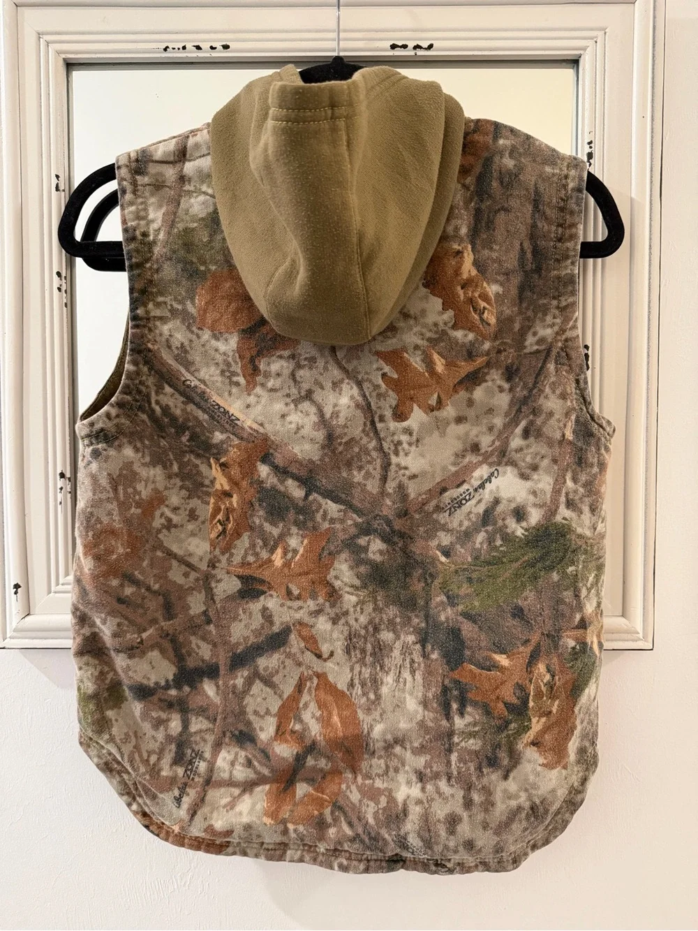 Cabela's Camo Hooded Vest